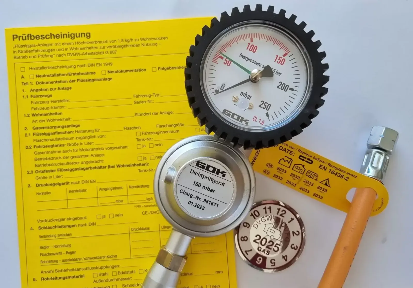 Gas inspection & technology